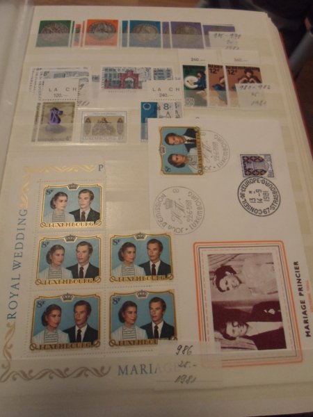Vente timbres LUXEMBOURG 1940 2000 Differdange