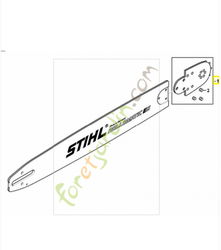 Nez de guide stihl