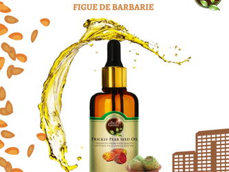 Huile pépins figue Barbarie Marrakech Maroc