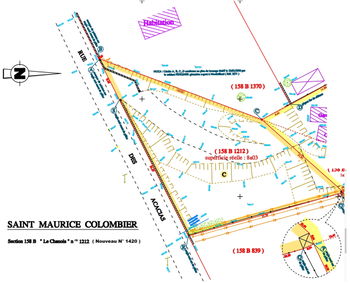 Vente Terrain Constructible 25260 Saint-Maurice-Colombier Doubs