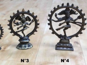 roue Shiva Nataraja bronze 8 17 cm Sedan Ardennes