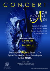 Affiche concert Melun 16 juin