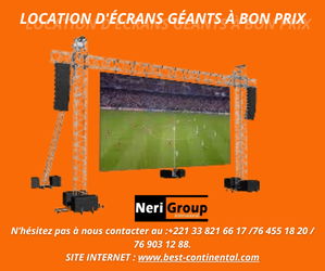 Annonce LOCATION D&#039;ECRAN GEANT Dakar Sénégal