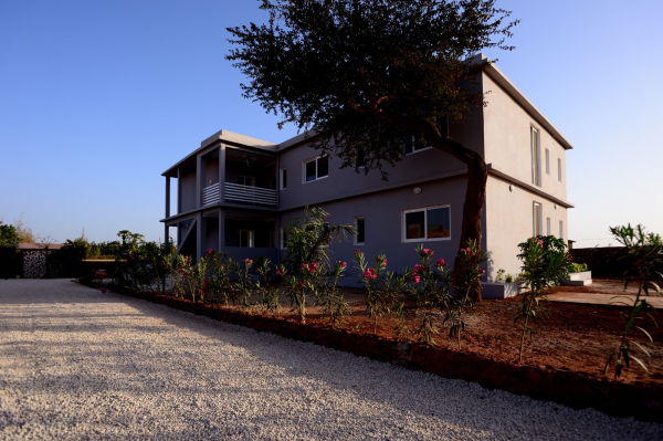 Vue sur l'une des villas