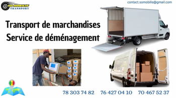 Annonce Services déménagement /Transport marchandises Dakar Sénégal