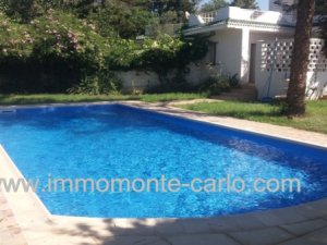 Location villa piscine quartier souissi Rabat Maroc