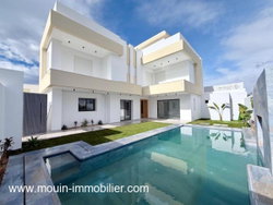 villa avec piscine neuve à vendre à Hammamet zone sindbed