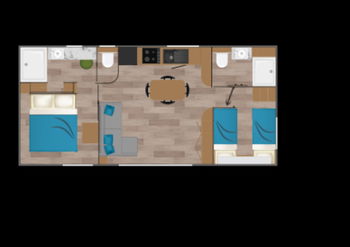 Annonce Vente MOBIL HOME NEUF PARCELLE Semussac Charente Maritime