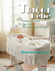 Livre tricot bébé n°7 layette facile patron à tricoter