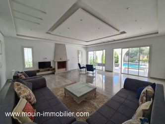 Location villa isis hammamet zone théâtre Tunisie