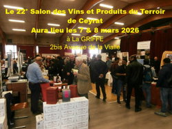 Le salon des vins et produits du terroir de Ceyrat