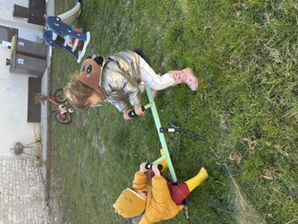Jeux dans le jardin