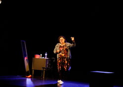 Julie sur scène
