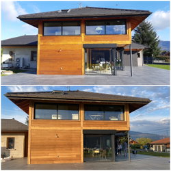 décapage maison ossature bois