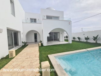 Annonce location VILLA LARINE Hammamet Birbouregba L Tunisie