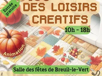 Annonce 16ème Salon Des Loisirs Créatifs Breuil-le-Vert Oise