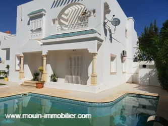 Vente VILLA BLUETS Hammamet Nord Tunisie