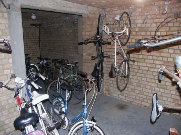 Local vélo au sous-sol