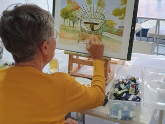 peinture à l'huile