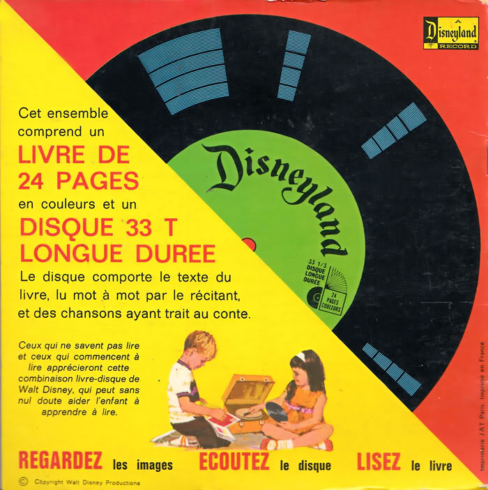 Livre-disques de Walt Disney et autres
