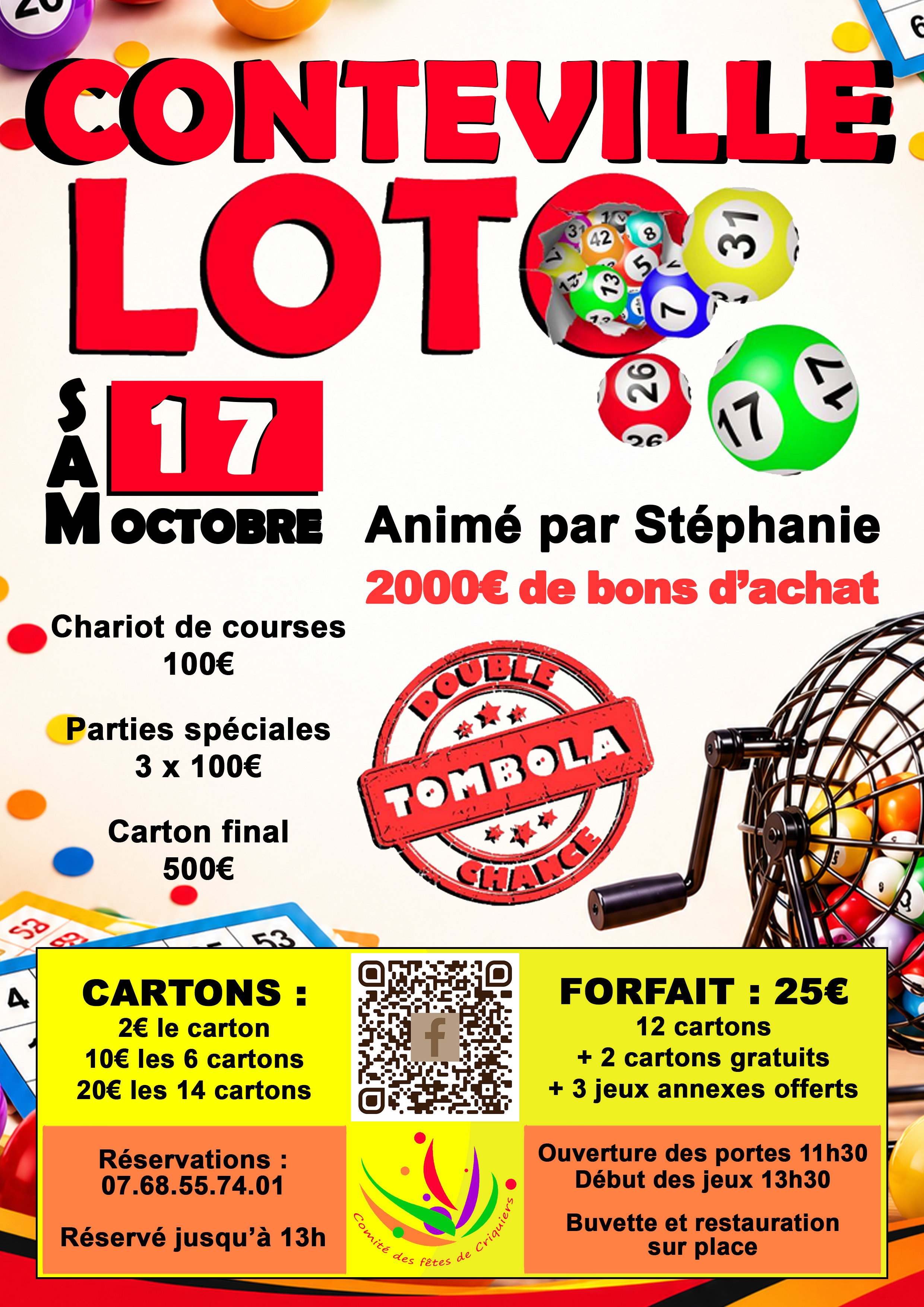 Affiche de l'événement