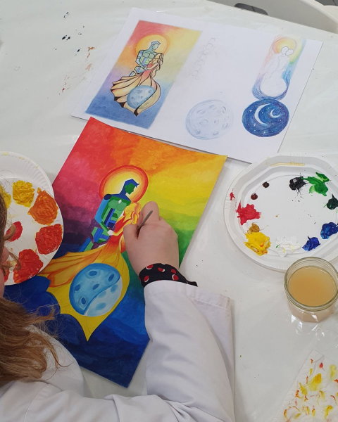 Stage peinture acrylique