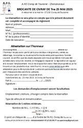 fiche d'inscription