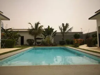 Vente ngaparou maison neuve 3 chambres piscine 600 m terrain M&#039;Bour