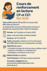 Renforement lecture cet été 2025 Remire-Montjoly Guyane