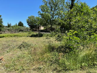 Vente terrain 1025 m² Banne proche les Vans Ardèche