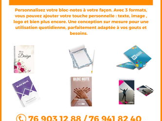 bloc-notes personnalisé