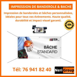 BANDEROLES ET BÂCHES