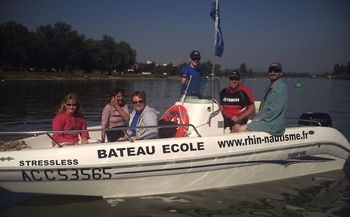 APPRENTISSAGE PERMIS PENICHE FLUVIAL Volgelsheim Haut Rhin