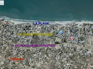 Vente Terrain 726 m2 superficie prés Zone Touristique Djerba Tunisie