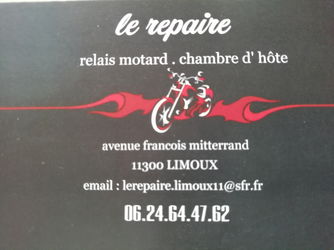 Location CHAMBRE HOTES RELAIS MOTARD LIMOUX Aude