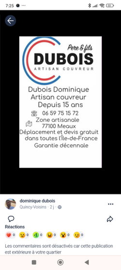 Entreprise Dubois père et fils
