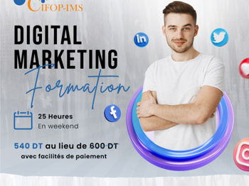 Annonce Formation Marketing Digital Tunis Tunisie