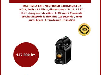 MACHINES A CAFES