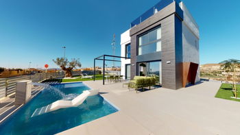 Vente Villa neuve golf Bonalba Alicante Espagne