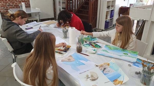 Cours ados dessin/peinture