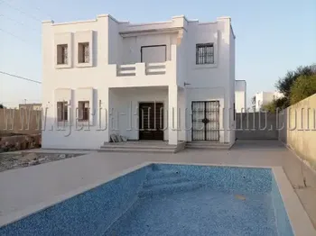 Vente Villa neuve piscine Djerba Midoun Tezdaine Tunisie