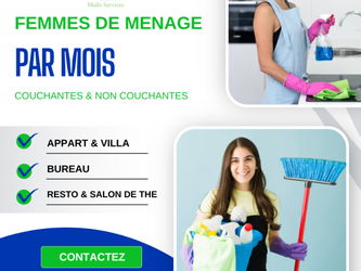 FEMME DE MENAGE A BARDO
