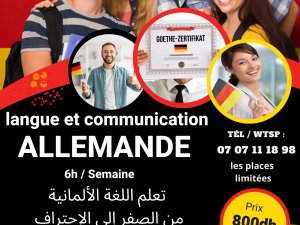 Langue Communication Allemande Kenitra Rabat Maroc