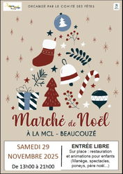 Marché Noël Beaucouzé Maine et Loire