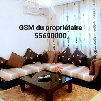 Annonce location S2 meublé proche lac2 pour étranger l'année Tunis