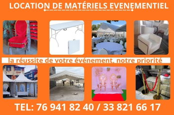 des matériels événementiel