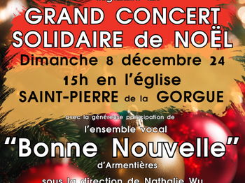 notre Grand Concert Solidaire de Noël