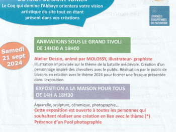 Annonce Concours &quot; les peintres dans rue Nouaillé-Maupertuis Vienne