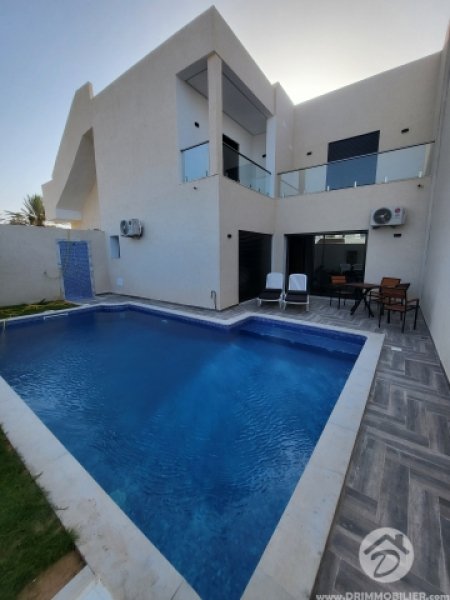 location villa piscine 200 m plage tunis tunisie