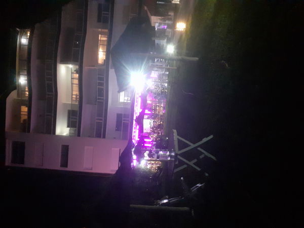 By night the residence
